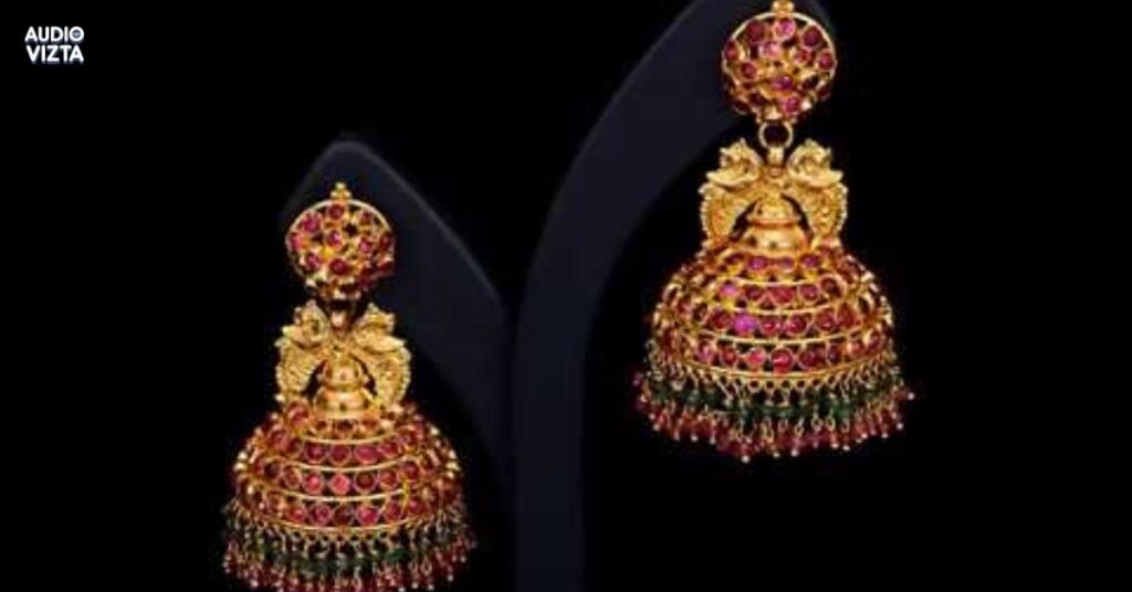 Timeless Charm Jhumka Captions in English