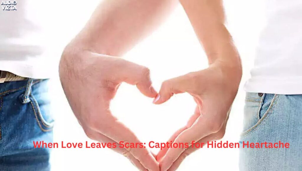 When Love Leaves Scars Captions for Hidden Heartache